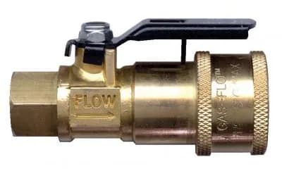 jr Products Coupler With Shutoff