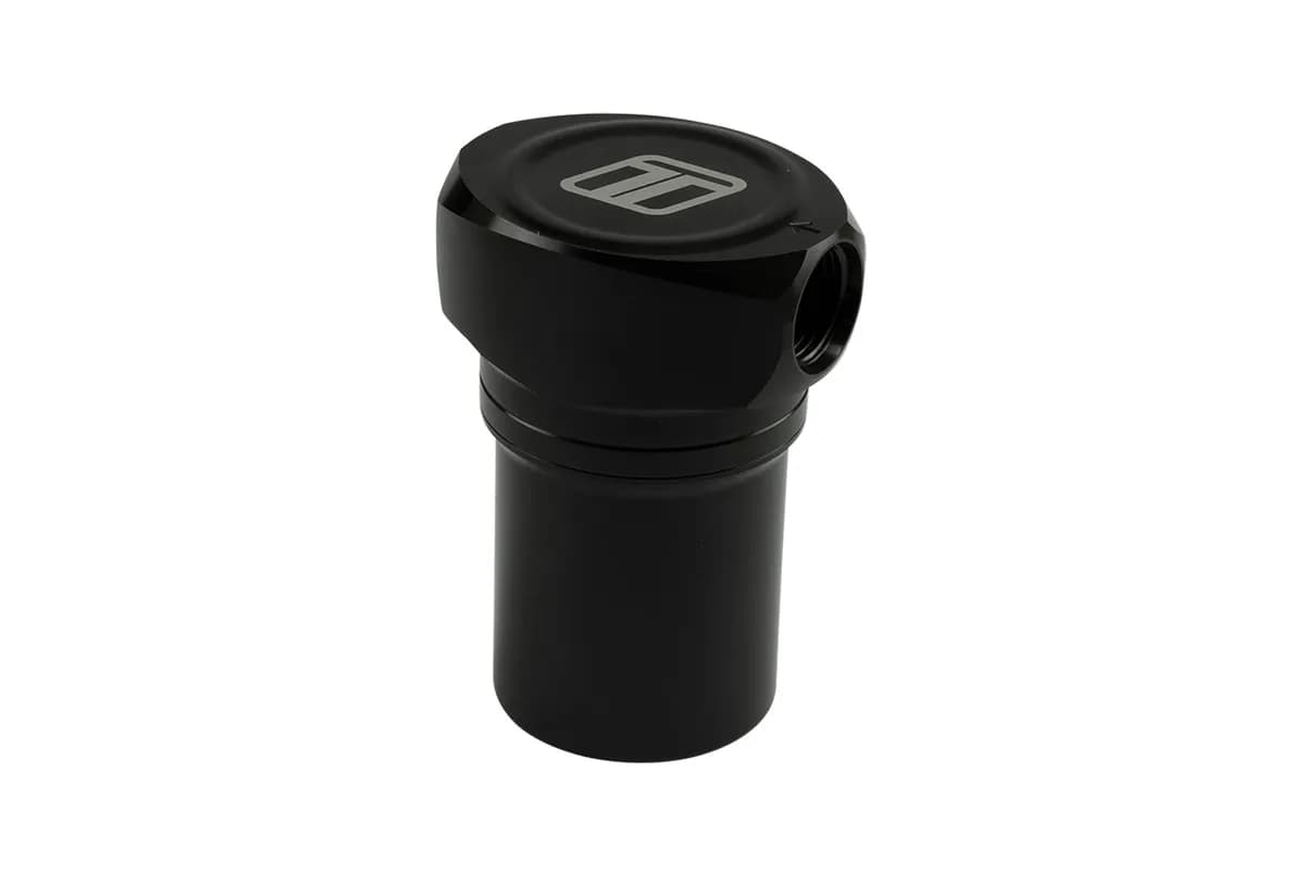Turbosmart Fuel Filter Canister 10um 6AN Black TS-0402-1222