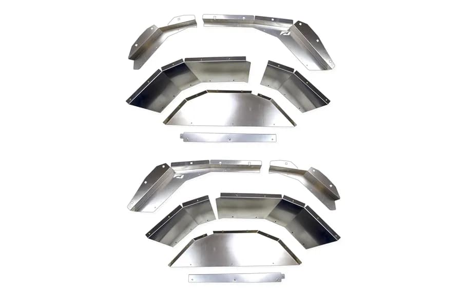 Rear Aluminum Inner Fenders for Jeep JT Gladiator