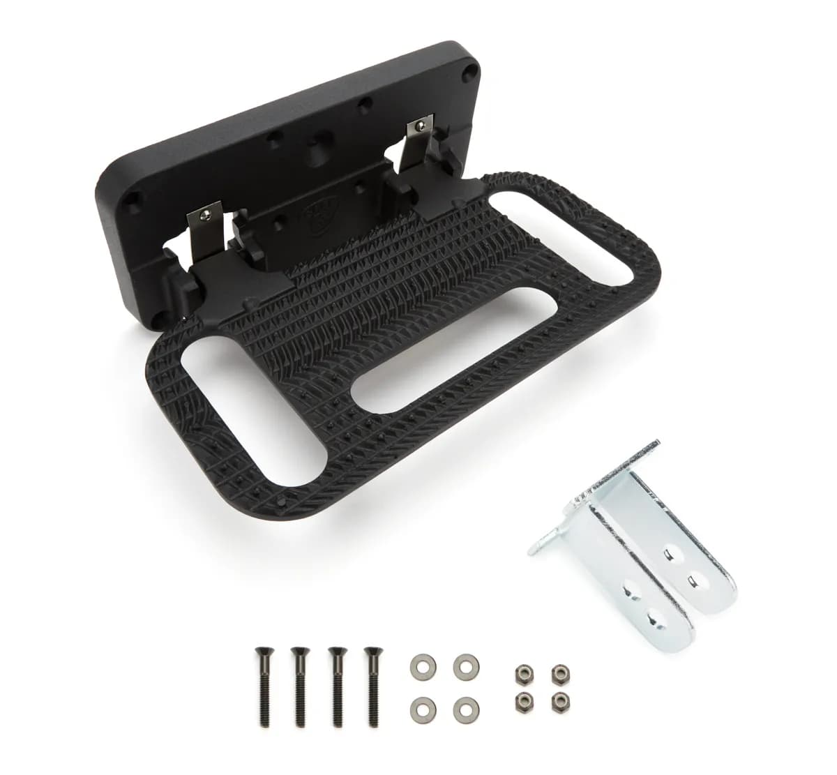 CARR - 194011 - HD Mega Step Hitch Mount; Non LED Step Surface; XP3 Black; Single