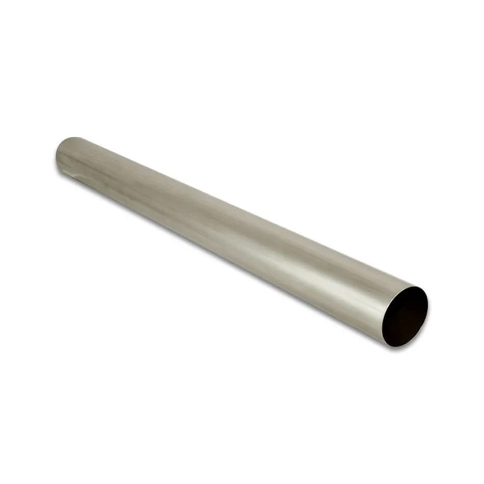 Titanium Straight Tubing; 3.5 in. Tube OD; 39.375 in. Length; CP1 Titanium; 0.039 in. Wall Thickness; 1 Meter Long;