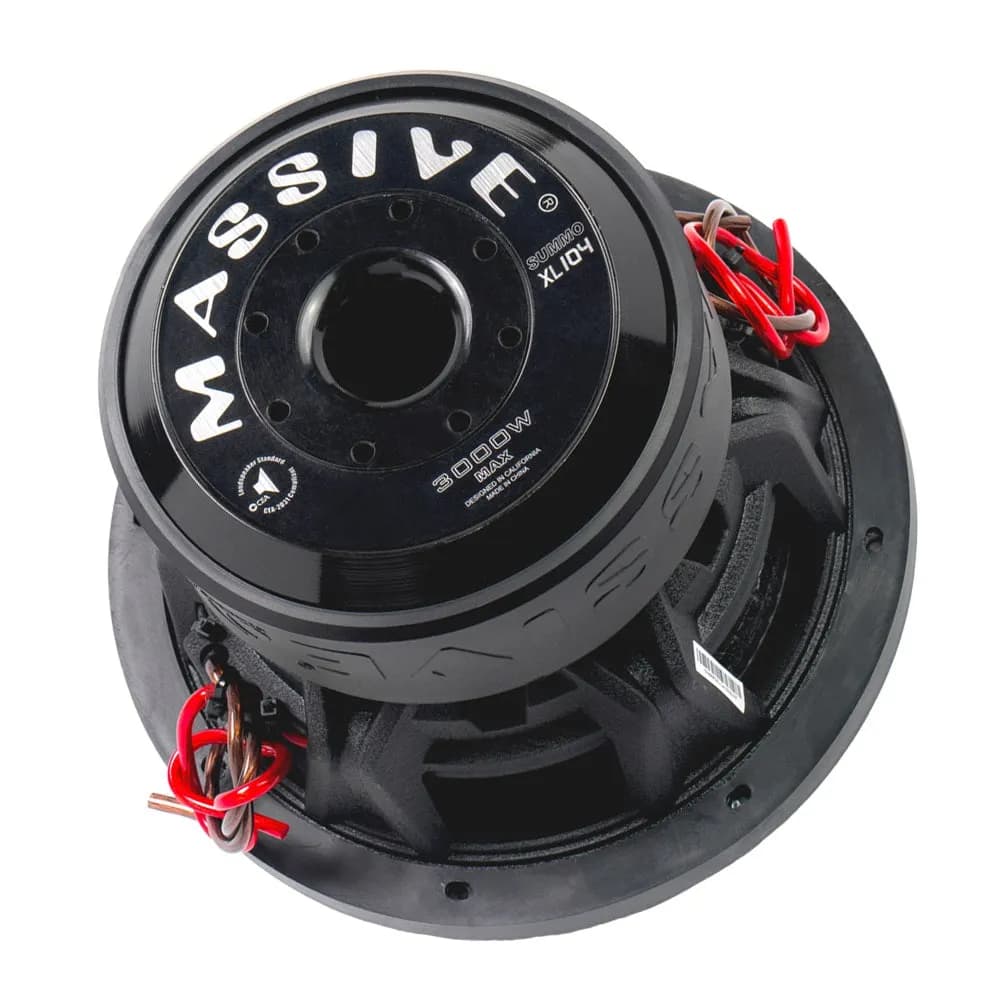 10in 1500 Watts Rms Dual 4 Ohm Subwoofer