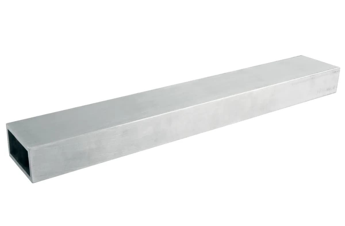 Alum Rectangle Tubing 1in x 2in x 4ft