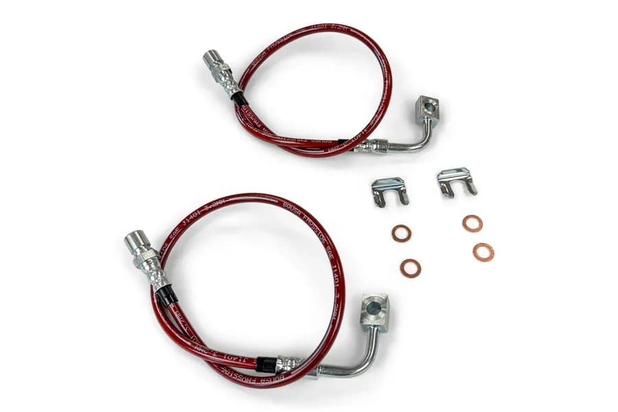 Clayton Off Road Extended Rear Brake Lines - 24in - JT