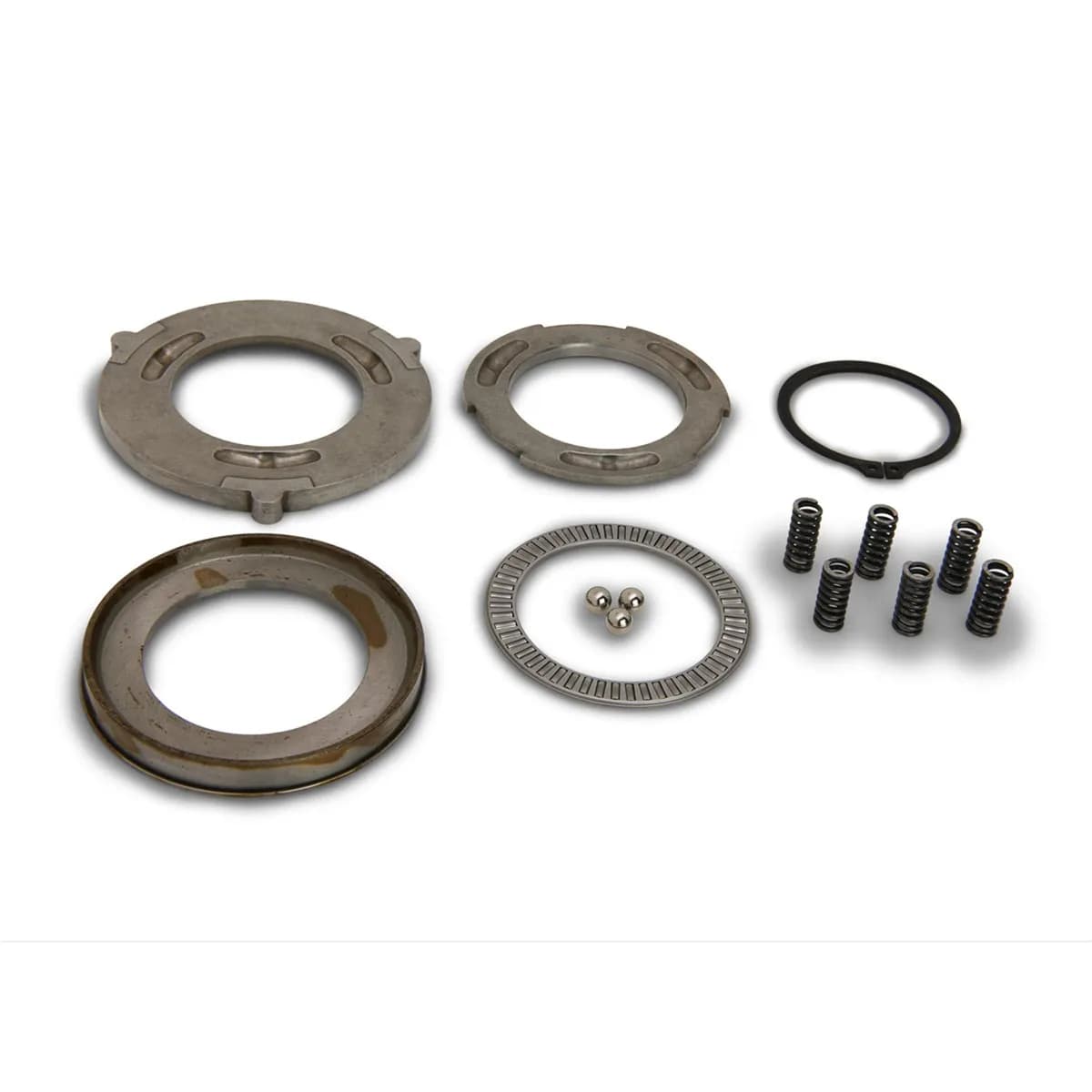 Eaton Elocker® Service Kit; GM 9.5 / 9.25 in.; Ball ramp set; ball bearings; preload springs; thrust bearing; bearing race and retaining ring;