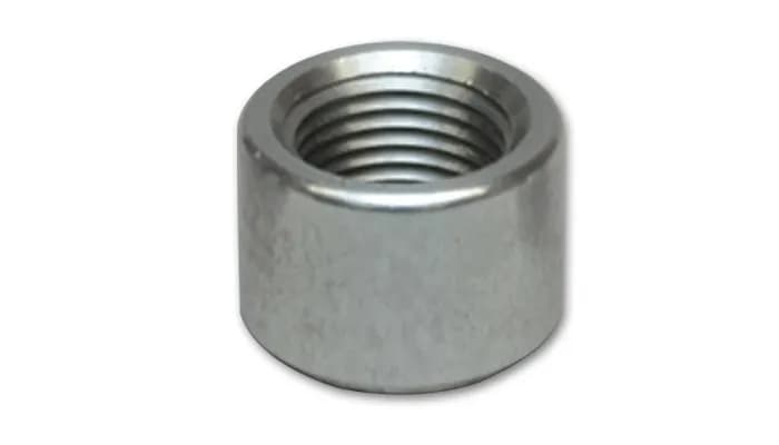 Vibrant Performance - 11164 - Female -12AN Aluminum Weld Bung (1-1/16 in. -12 Thread, 1-3/8 in. Flange OD)