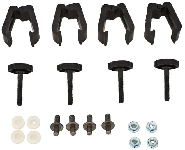 Kwick Kit JK Billet Aluminum Clamps for 2 & 4-Door 2007 & Newer