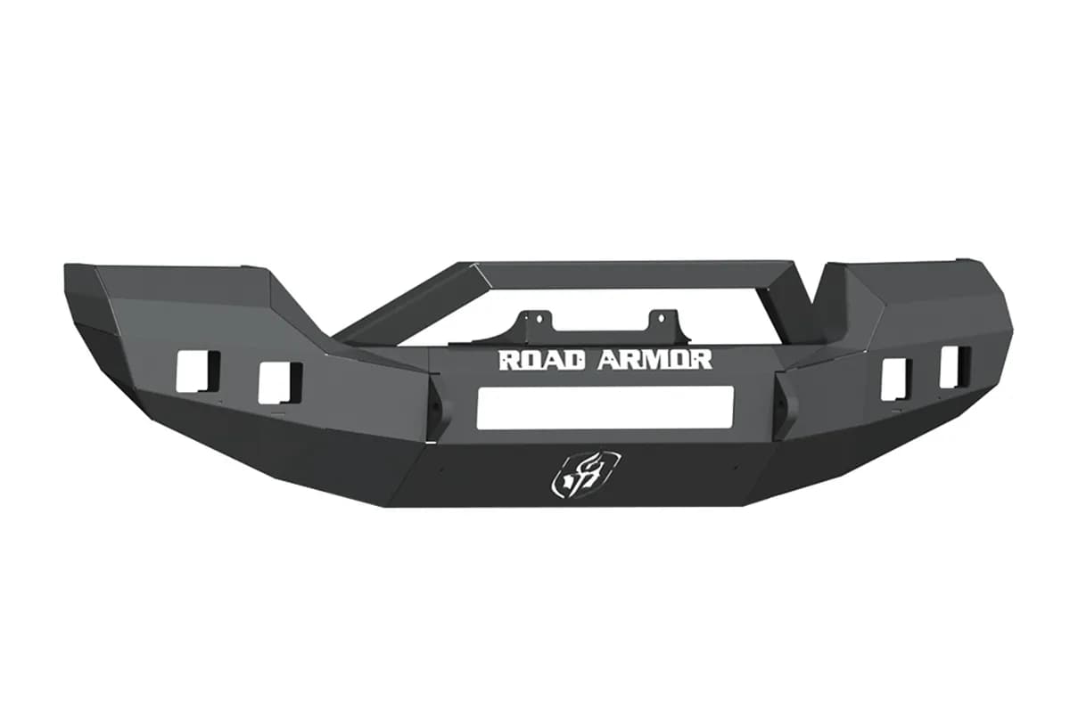 18c Wrangler/20c Gladiator Rubicon Stealth Front Full Width Winch Bumper Pre Runner Guard Txt Blk