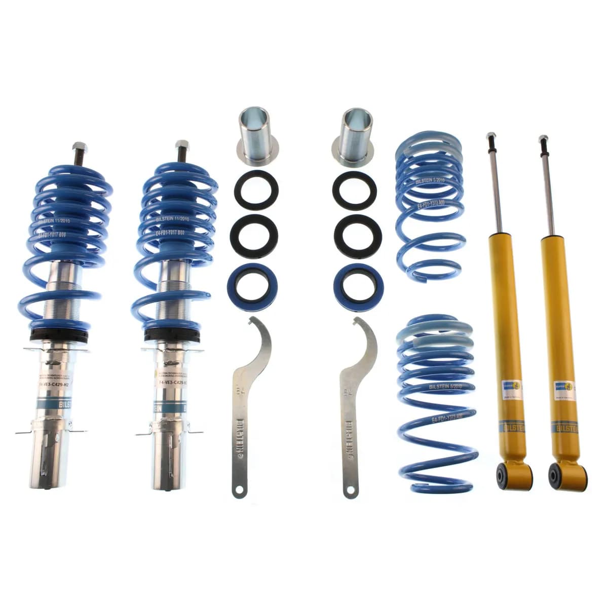 Front and Rear Volkswagen Beetle 2010-1998, Golf 2006-1999, Jetta 2005-1999 B14 (PSS) Suspension Kit