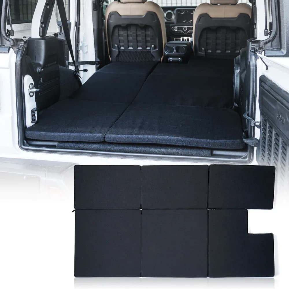 Jeep Wrangler JL Portable Sleeping Pad Sleeping Mattress in 4 Doors Jeep