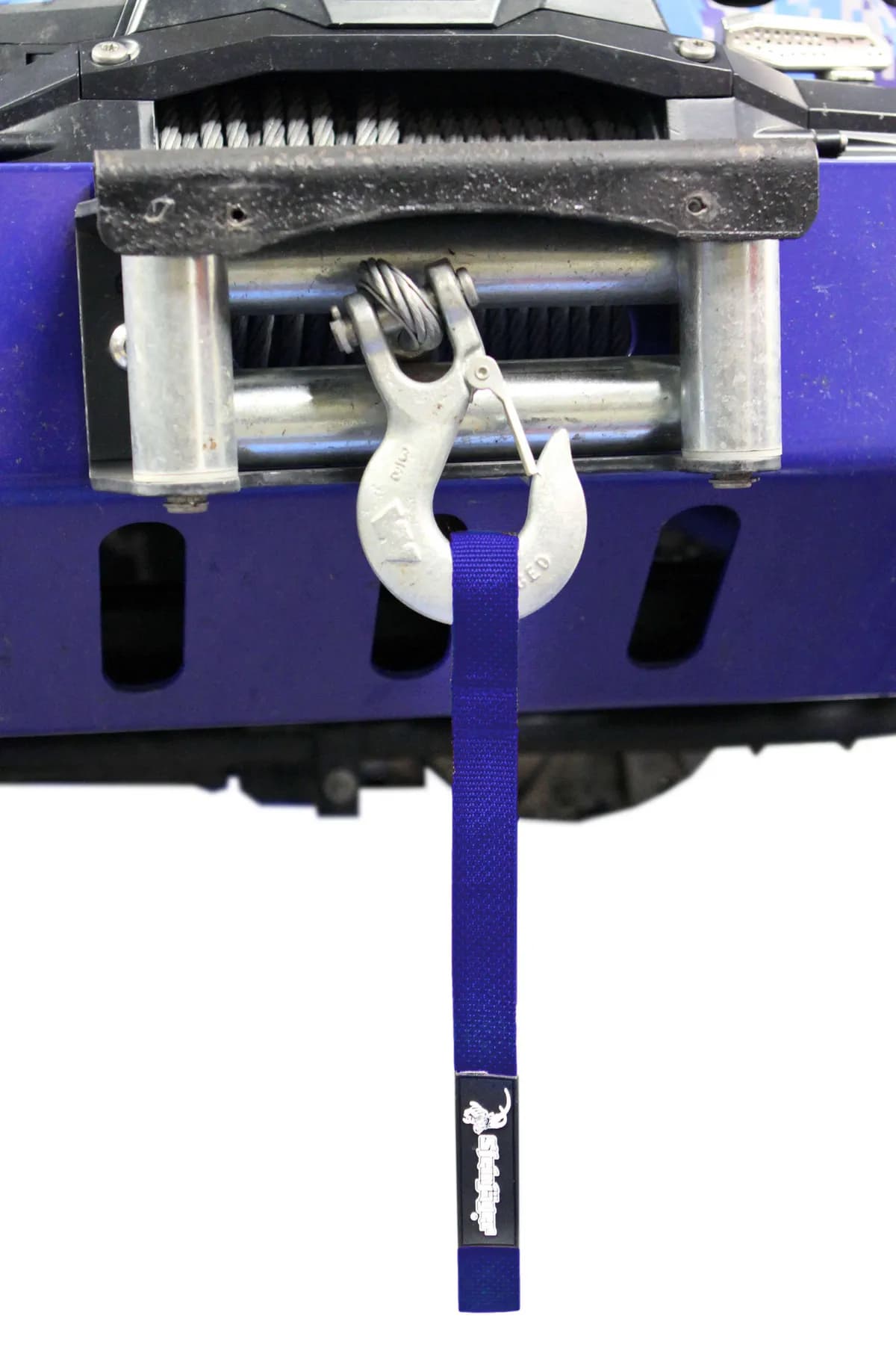 Recovery and Towing 2018 to Present Winch Hook Strap Blue