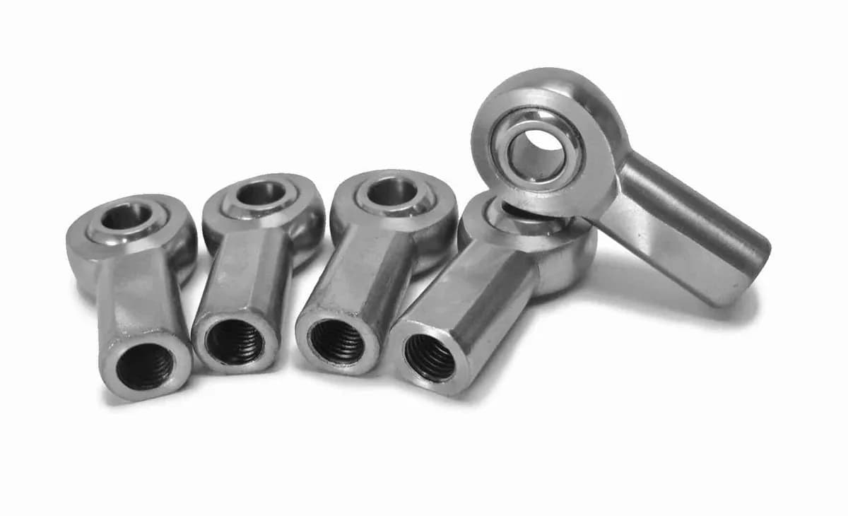 Steinjäger Metric Female Rod Ends Steel Housing, PTFE Race M14 x 1.50 RH 5 Pack