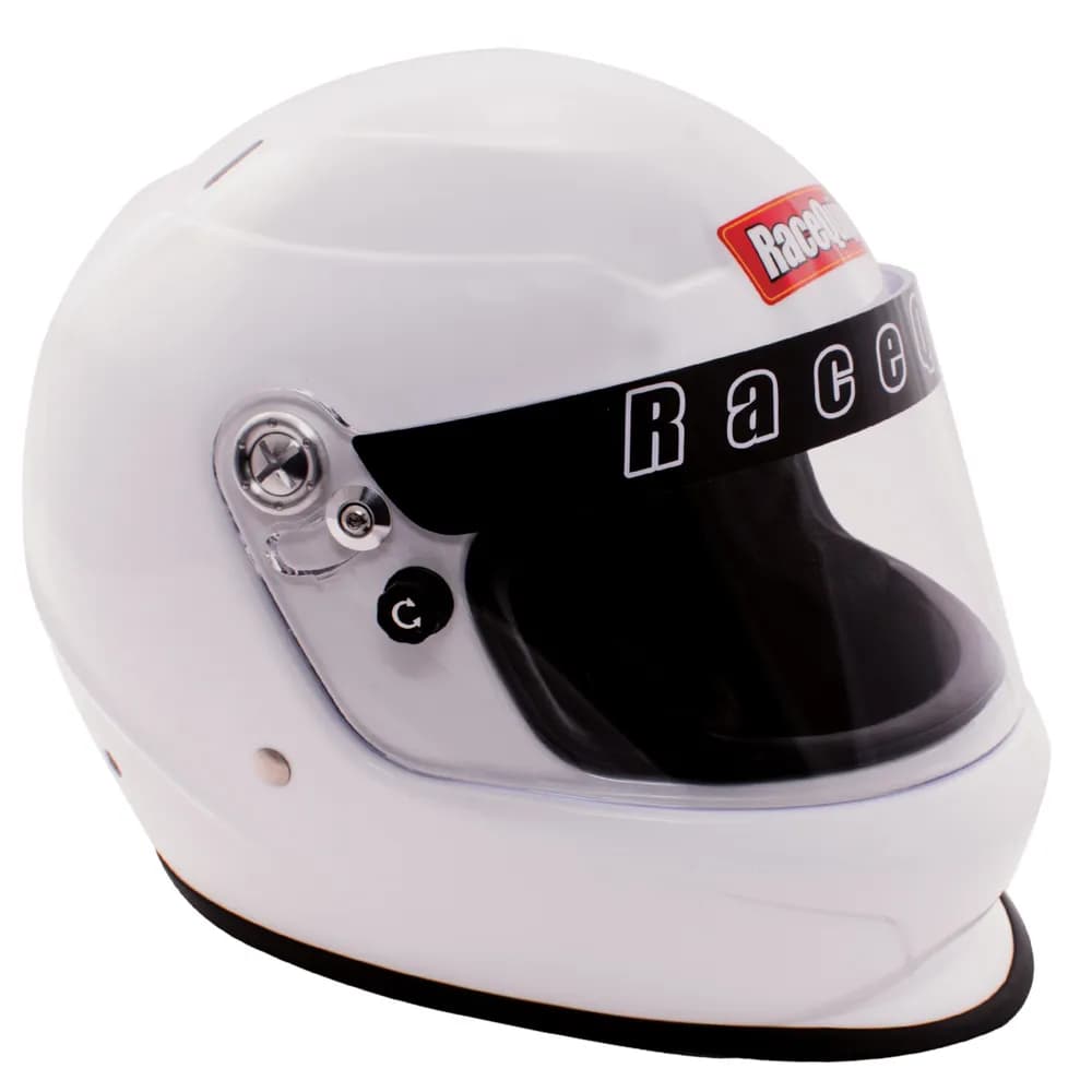 Pro Youth jr Fullface Model Sfi 24.1 Auto Racing Helmet Gloss White