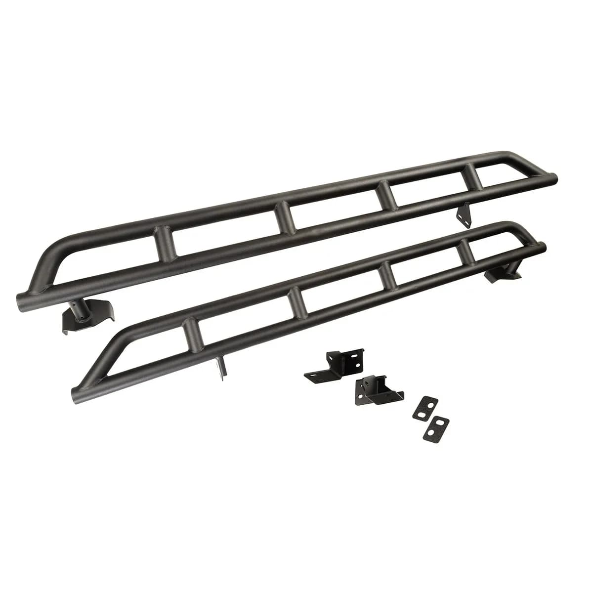 Rrc Rocker Guard Kit; 1818 Jeep Wrangler Jlu 4 Door