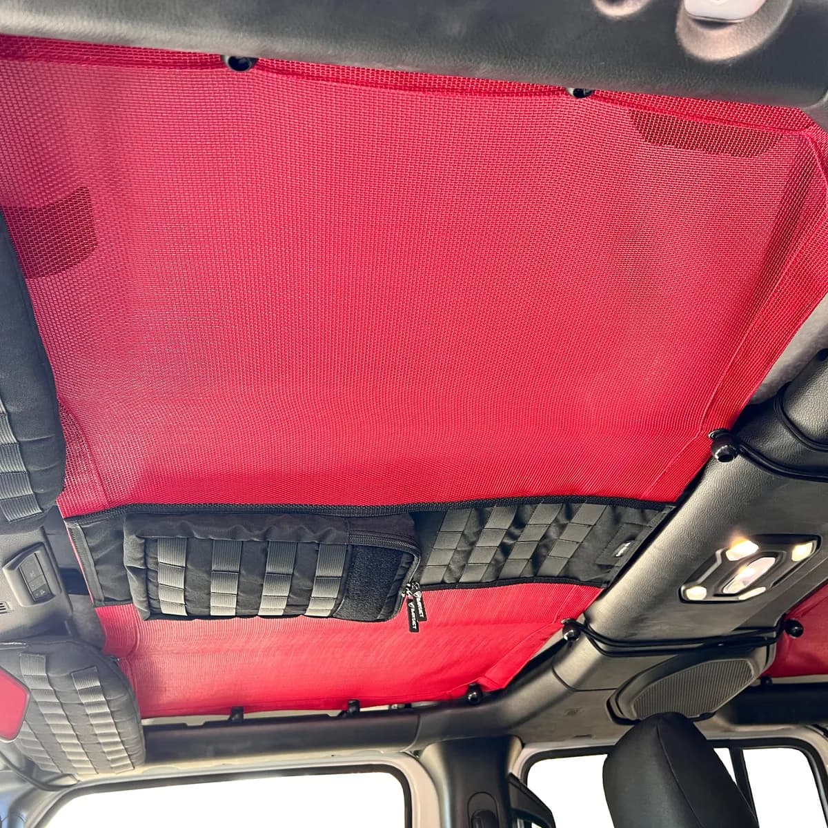 Front Tactical Sun Shade for Jeep Gladiator 2019+ w/ optional MOLLE Storage | Pat Pending | Bartact