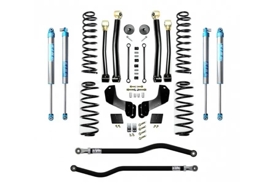Evo Manufacturing HD 2.5in Enforcer Overland Stage 3 PLUS Lift Kit w/ King 2.0 Shocks - JL