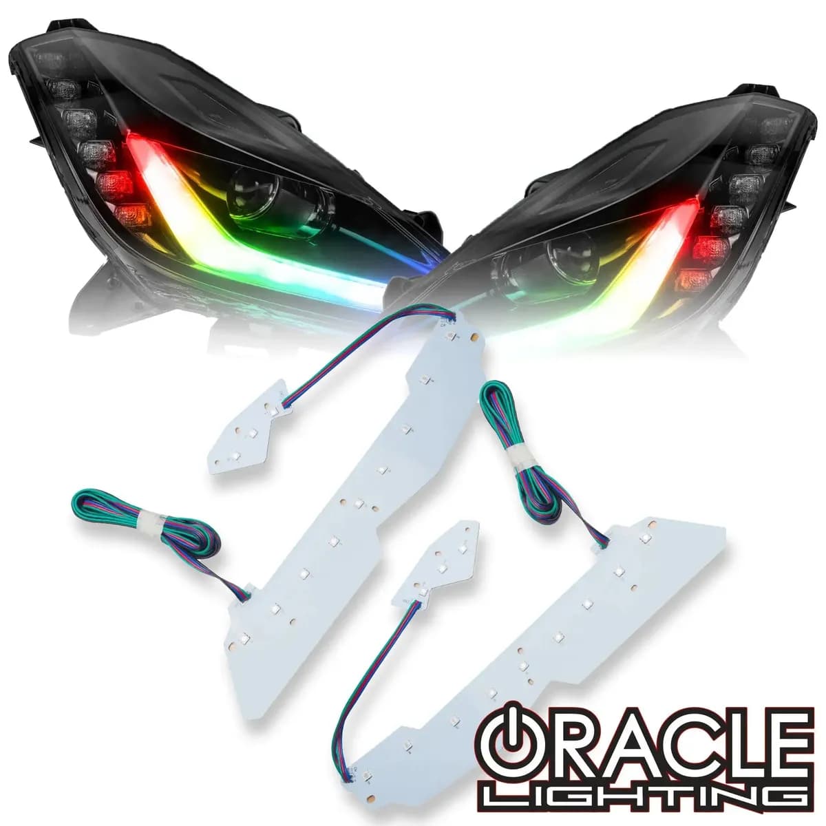 ORACLE Lighting 2014-2019 Chevrolet Corvette C7 ColorSHIFT Headlight DRL Upgrade Kit