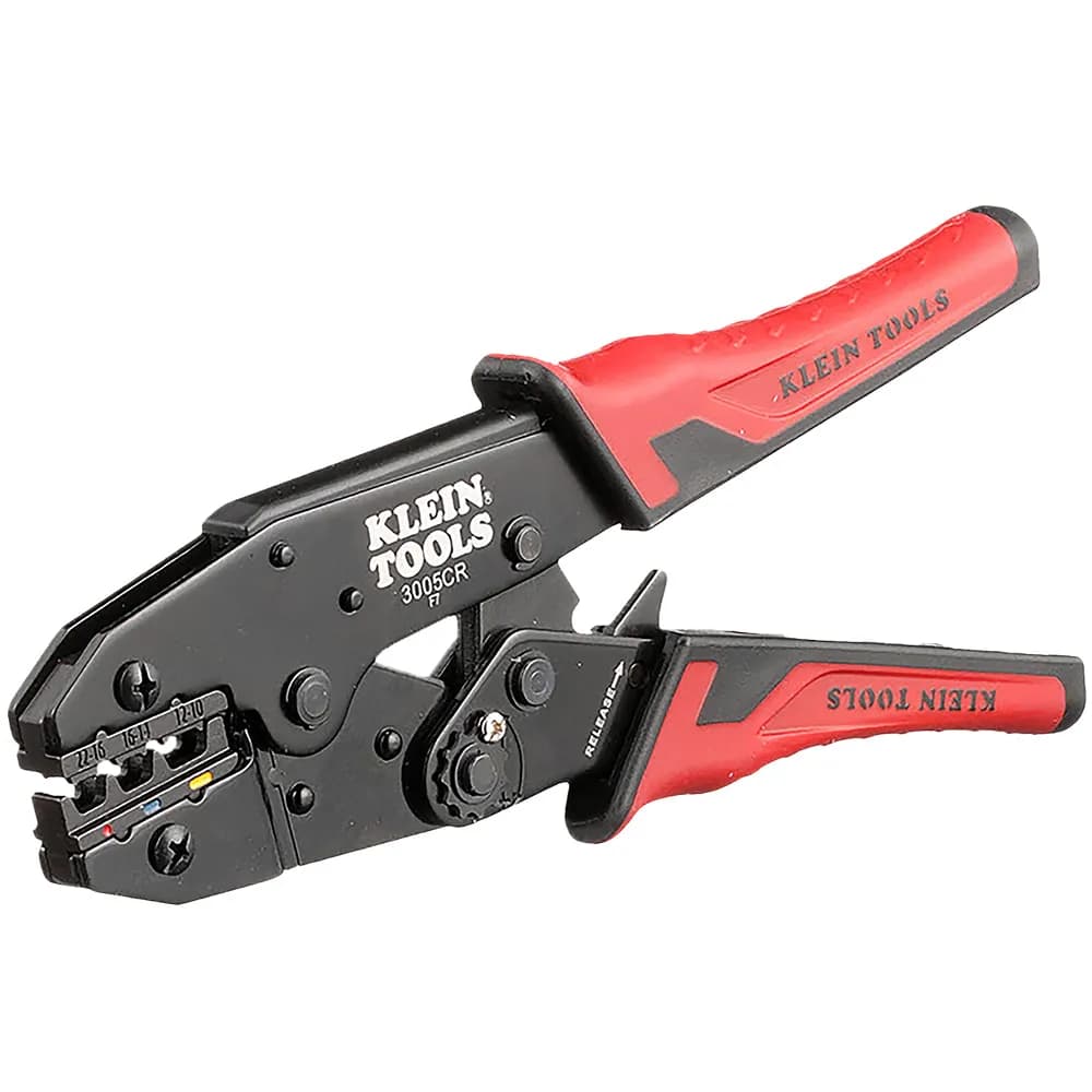 Ratcheting Crimper 1022 Awg Insulated Terminals