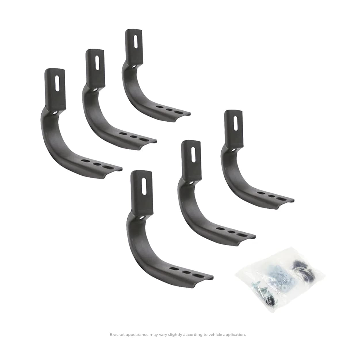 Go Rhino 6841335 - OE Xtreme Side Steps - Mounting Brackets Only -Textured Black