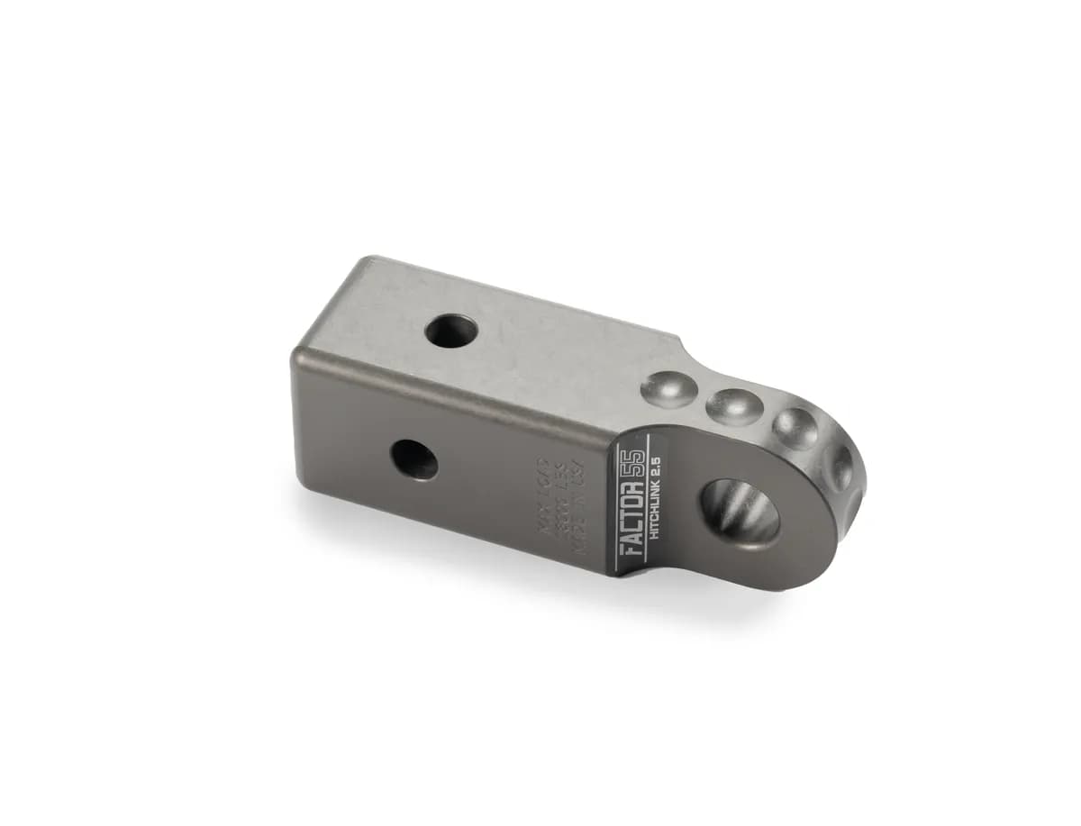 HitchLink 2.5 Reciever Shackle Mount 2.5 Inch Receivers Anodized Gray Factor 55