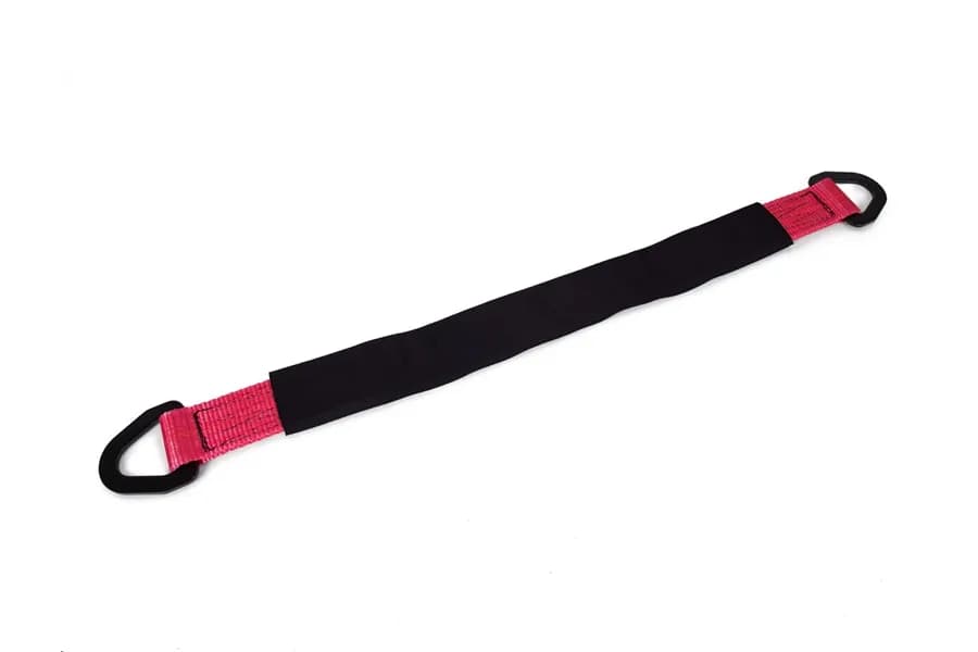 SpeedStrap 2in x 30in Axle Strap w/ D-Rings, Red - 10,000lb Max Capacity