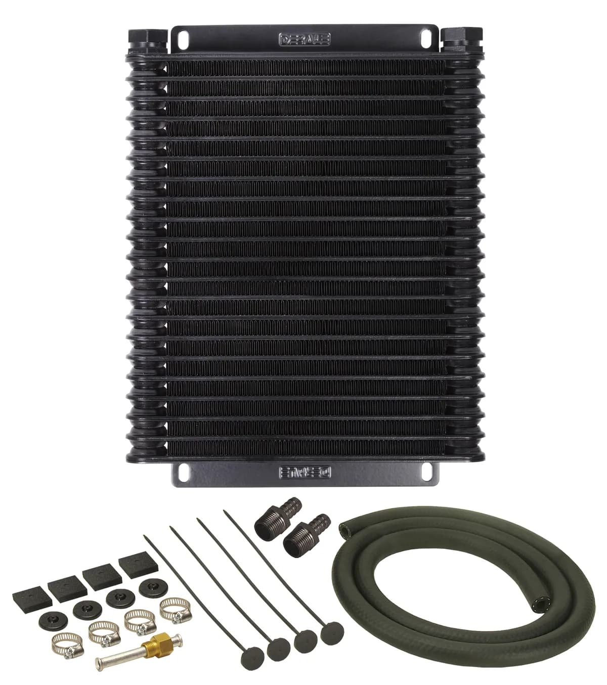 21 Row Series 9000 Plate & Fin Transmission Cooler Kit, 1/2 NPT