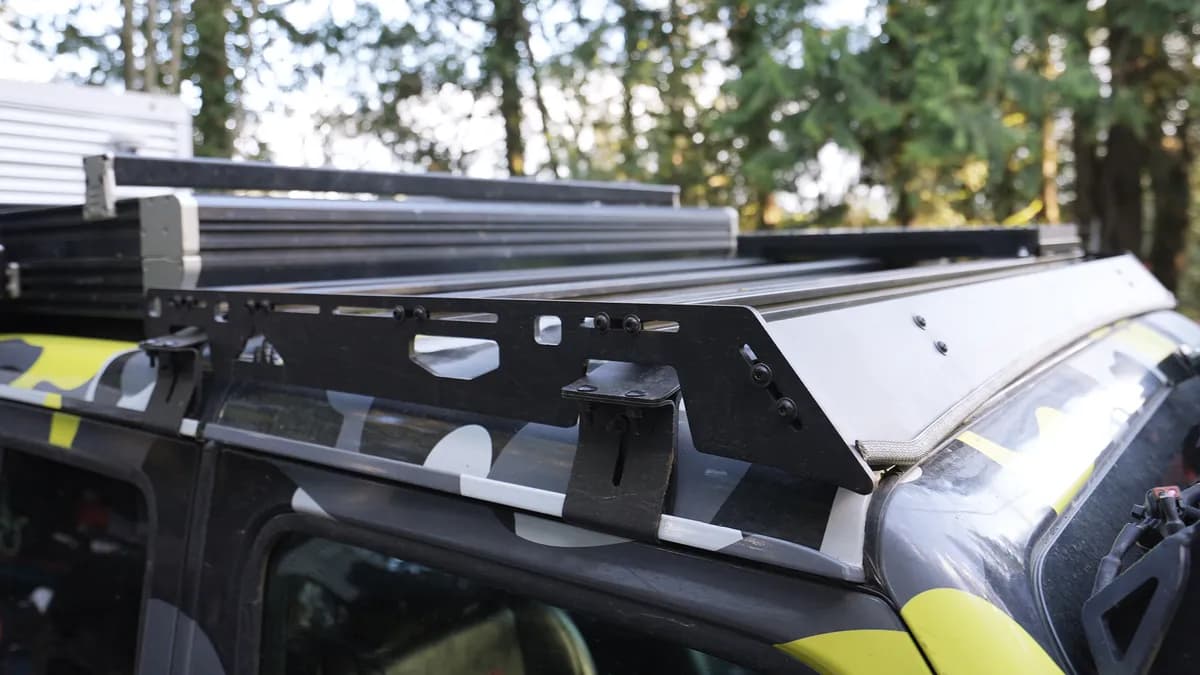 Sherpa The Moonlight Peak Series Roof Rack, Half Height (25in)