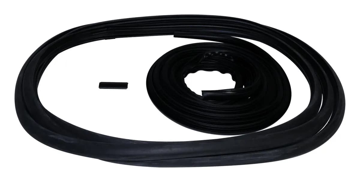 Crown Automotive Jeep Replacement 55019988K Windshield Weatherstrip & Molding Kit for 1987-1995 Jeep YJ Wrangler