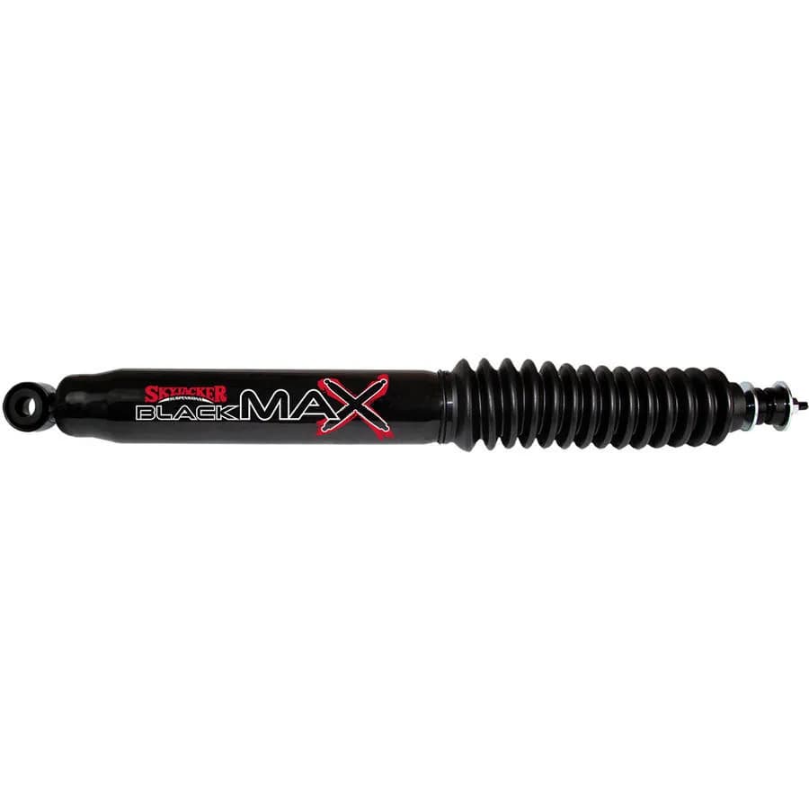 Black MAX Shock Absorber w/Black Boot 30.46 Inch Extended 17.42 Inch Collapsed 70-76 Ford F-100 77-79 Ford F-150 78-79 Ford Bronco 87-95 Jeep Wrangler 97-03 Ford F-150 04 Ford F-150 Heritage Skyjacker