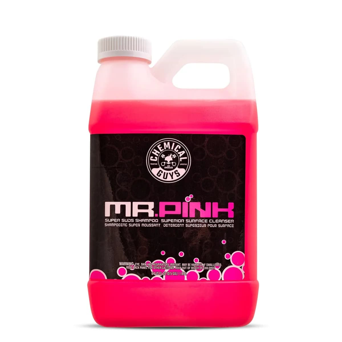 Chemical Guys Mr. Pink Super Suds Superior Surface Cleanser Car Wash Shampoo - 1 Gal