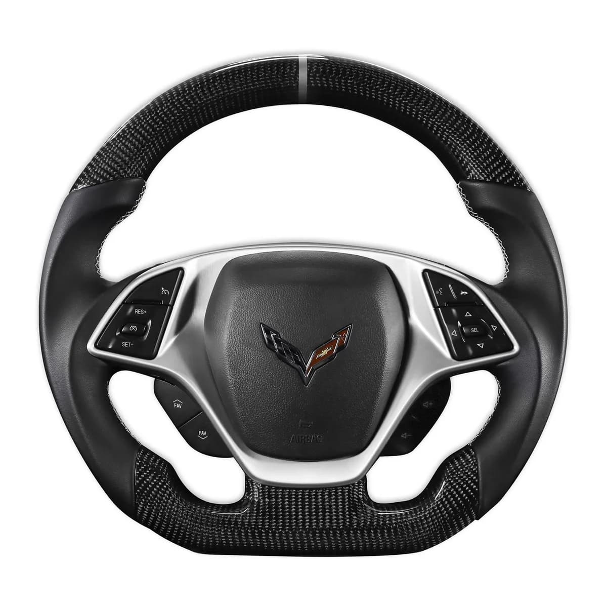 Drake Muscle Cars Steering Wheel- Carbon Fiber