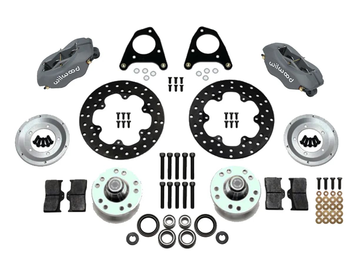 Wilwood FDL Front Drag Kit Drilled Rotor 87-93 Mustang 84-86 SVO 5 Lug