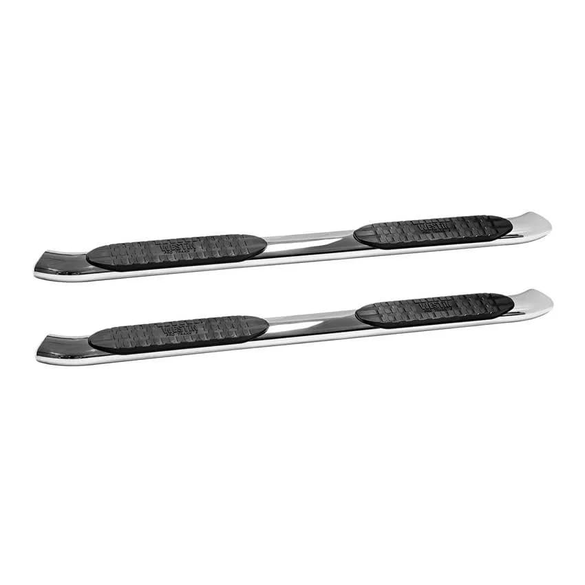PRO TRAXX 5 Oval Nerf Step Bars Stainless Steel Ram 1500 Crew Cab 2009-2018 Ram 1500 Classic Crew Cab 2019 Ram 25003500 Crew Cab 2010-2019