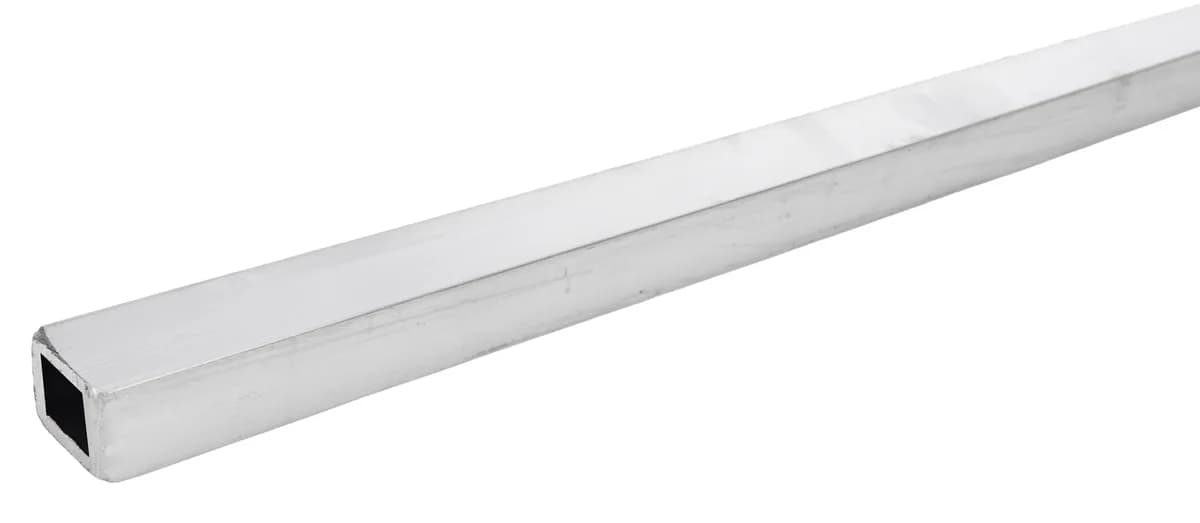 Alum Square Tubing 3/4in x 3/4in x 12ft