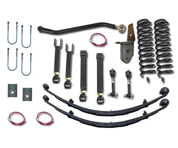 Jeep Cherokee 4.5 Inch Overland Plus Short Arm Lift Kit 1984-2001 XJ Clayton Off Road