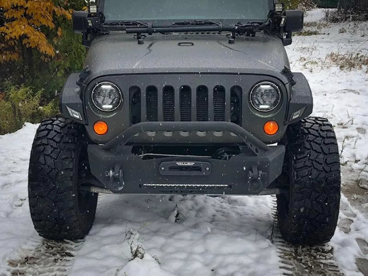 Steinjäger Fenders Wrangler JK 2007-2018 Full Set, Narrow Texturized Black With Light Provisions