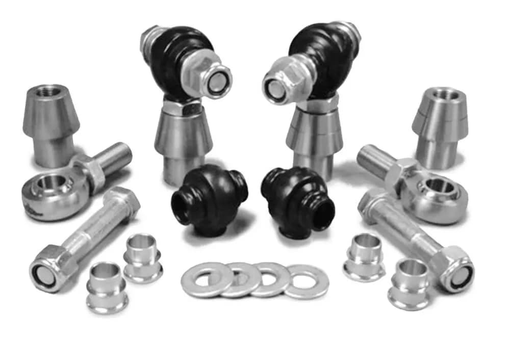 Heims, Nuts, Bungs, Inserts and Boots 3/4-16 RH and LH Steel Housing, PTFE Race Fits 1.500 x 0.120 Tubing 4 Rod Ends