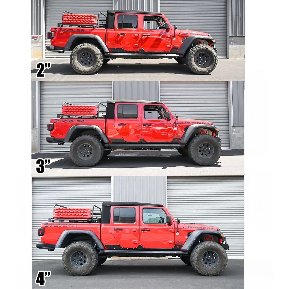 JT Gladiator Rear 3.0 Inch Lift Coil Springs Synergy MFG