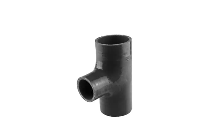 Hose Tee 2.25 ID 1.5 spout - Black