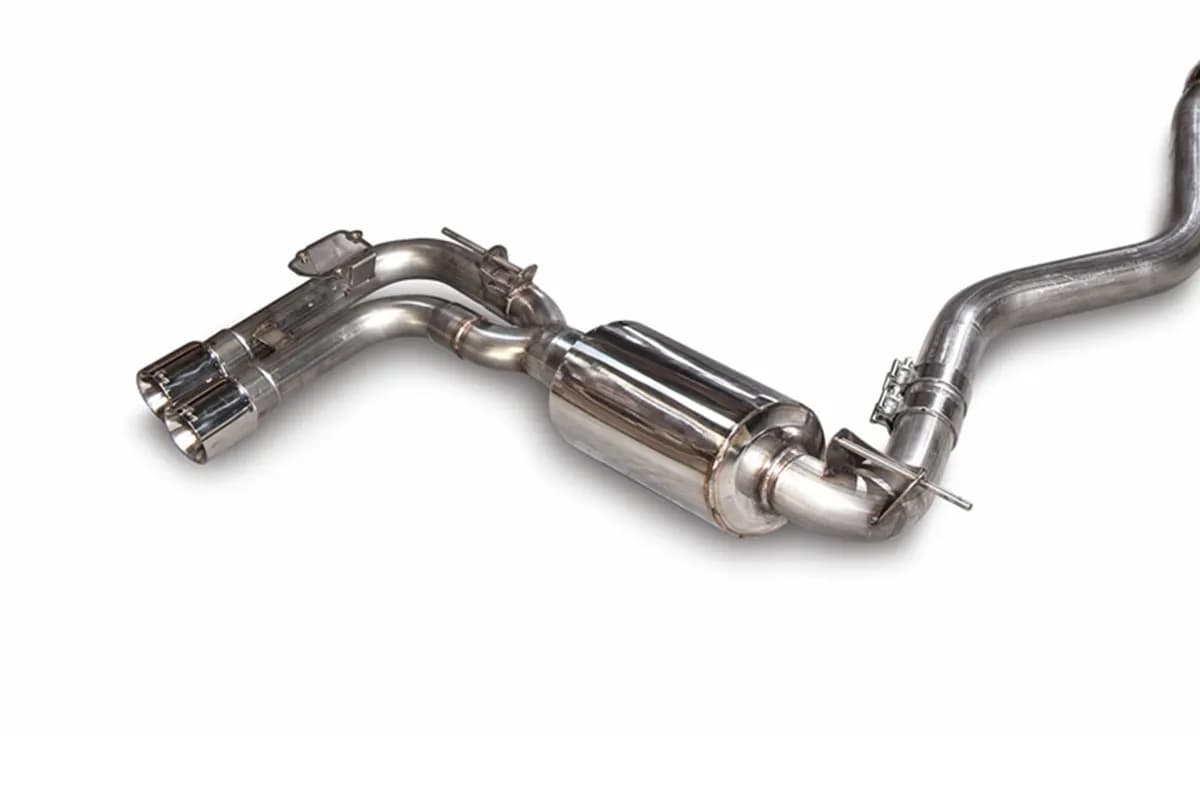 AWE Touring Edition Axle-back Exhaust for BMW F3X 28i / 30i, Single Side -- Diamond Black Tips (80mm)