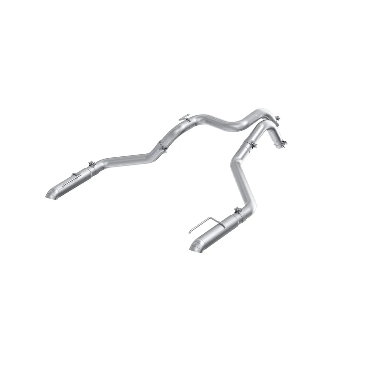 MBRP 2024-2025 Ford Ranger Raptor 3.0L EcoBoost T304 Stainless Steel 3 Axle-Back Dual Rear Exit Turn Down S5270304