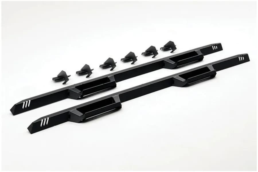 19c Gladiator 4 Door Truck Epyx Channel Textured Black Full Length Epyx Step Systems