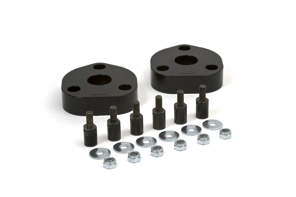 2009-2009 Dodge RAM 1500 4WD Comfortride Suspension Lift 2-1/2in Front Spacer Leveling Kit - Easy Install High Density Progressive Polyurethane Lifts Vehicles Without Sacrificing Ride Quality or Load-Carrying Capacity no Metal-On-Metal Contact as With ot