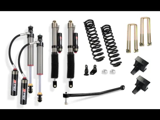 3-Inch Elite Lift Kit with Elka 2.5 Remote Reservoir Shocks for 20-22 Ford F-250F-350 4WD Cognito Motorsports Truck