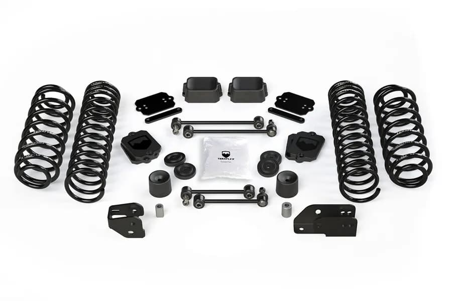 18c Jeep Wrangler JL 4dr: 4.5in Coil Spring Base Lift Kit – no Shocks