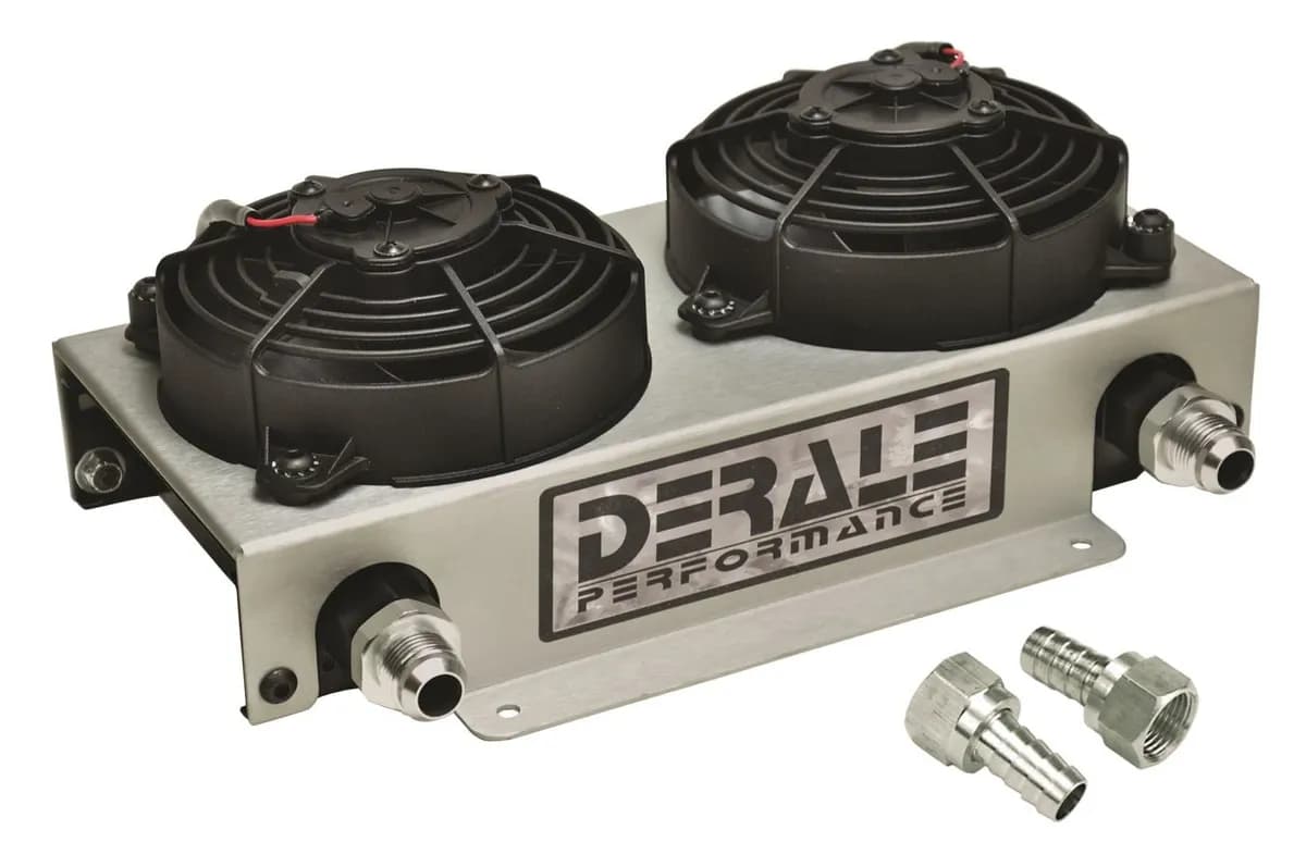 19 Row Hyper-Cool Dual Cool Remote Fluid Cooler, -10AN