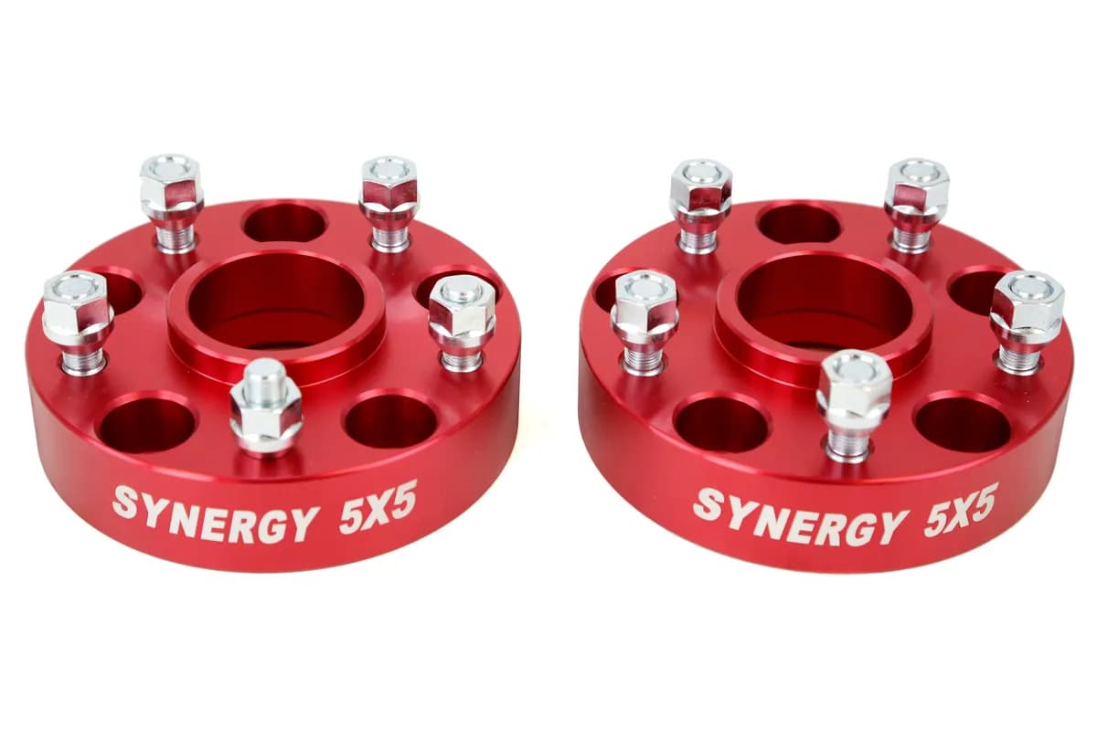 9904 Cherokee / 0718 Wrangler Hub Centric Wheel Spacers5x5 1.50in Width 1/220 Unf Stud Size