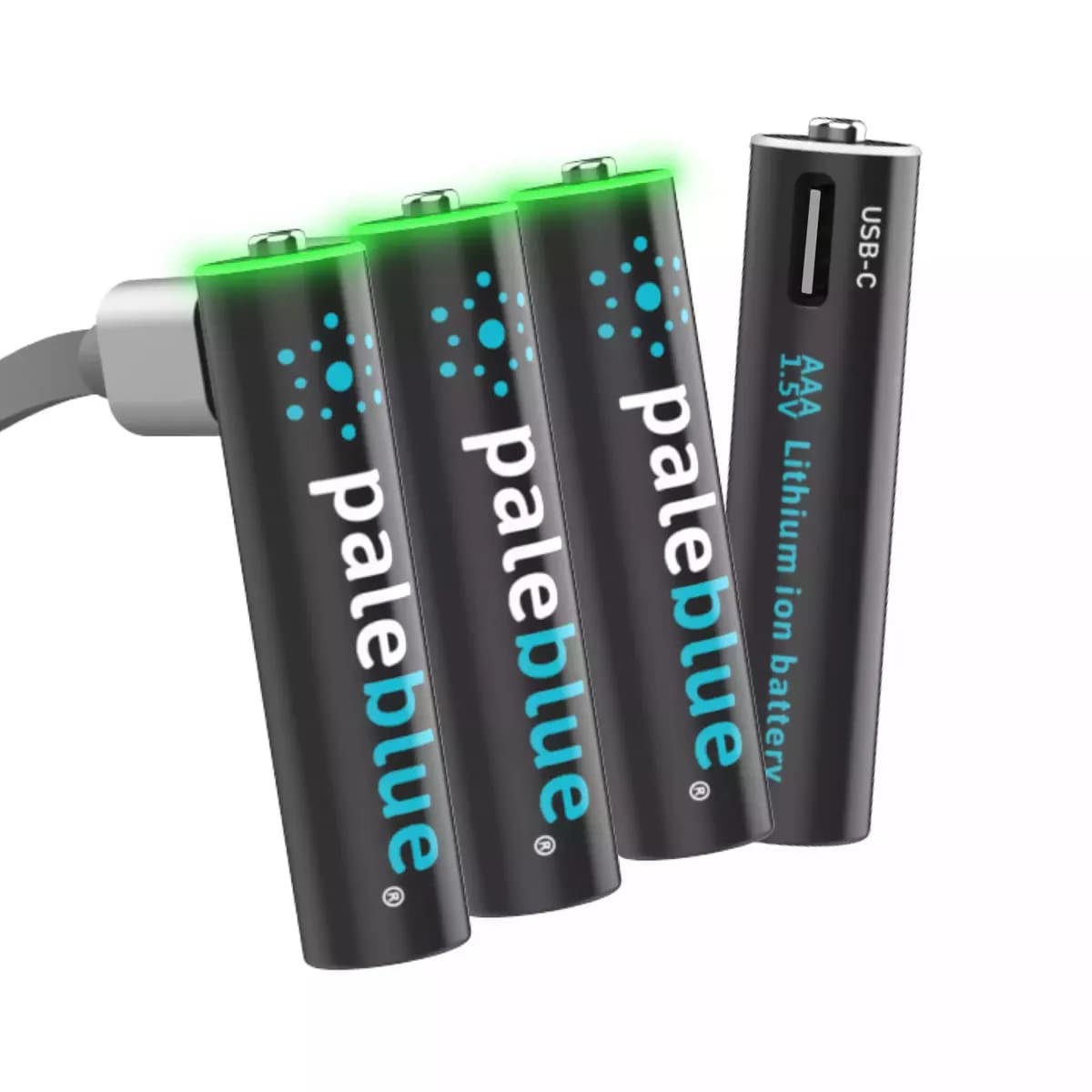 4 Pack of Aaa With 4x1 Charging Cable