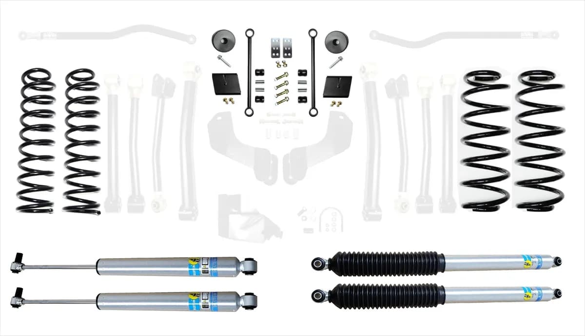 Jeep Wrangler JL 2.5 Heavy Duty Enforcer Overland Lift Stage 4 Plus With EVO Spec King 2.5 Shocks