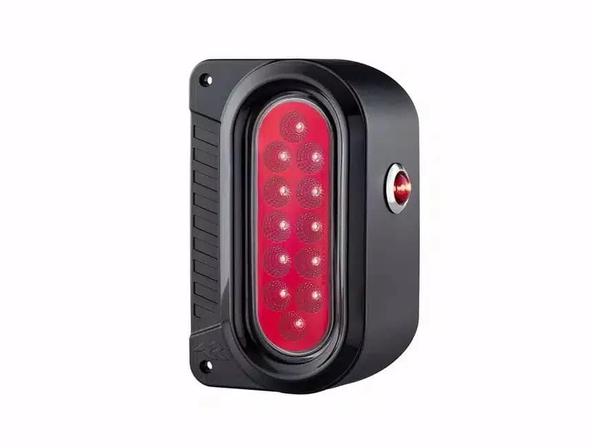 Rugged Ridge 2007 2018 Jeep Wrangler(Jk) Black Flush Mount Tail Light 11652.03
